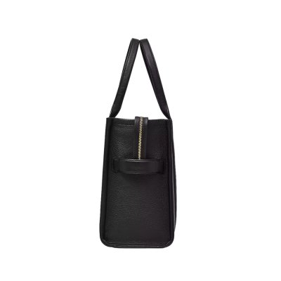 THE LEATHER LARGE TOTE BAG